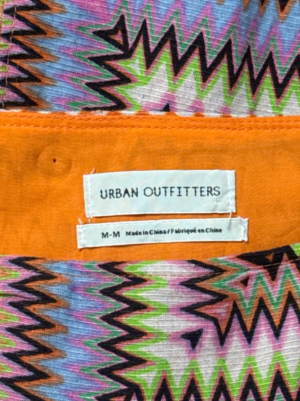 Urban Outfitters Paradise Printed Notched Mini Skirt - Picture 4 of 4